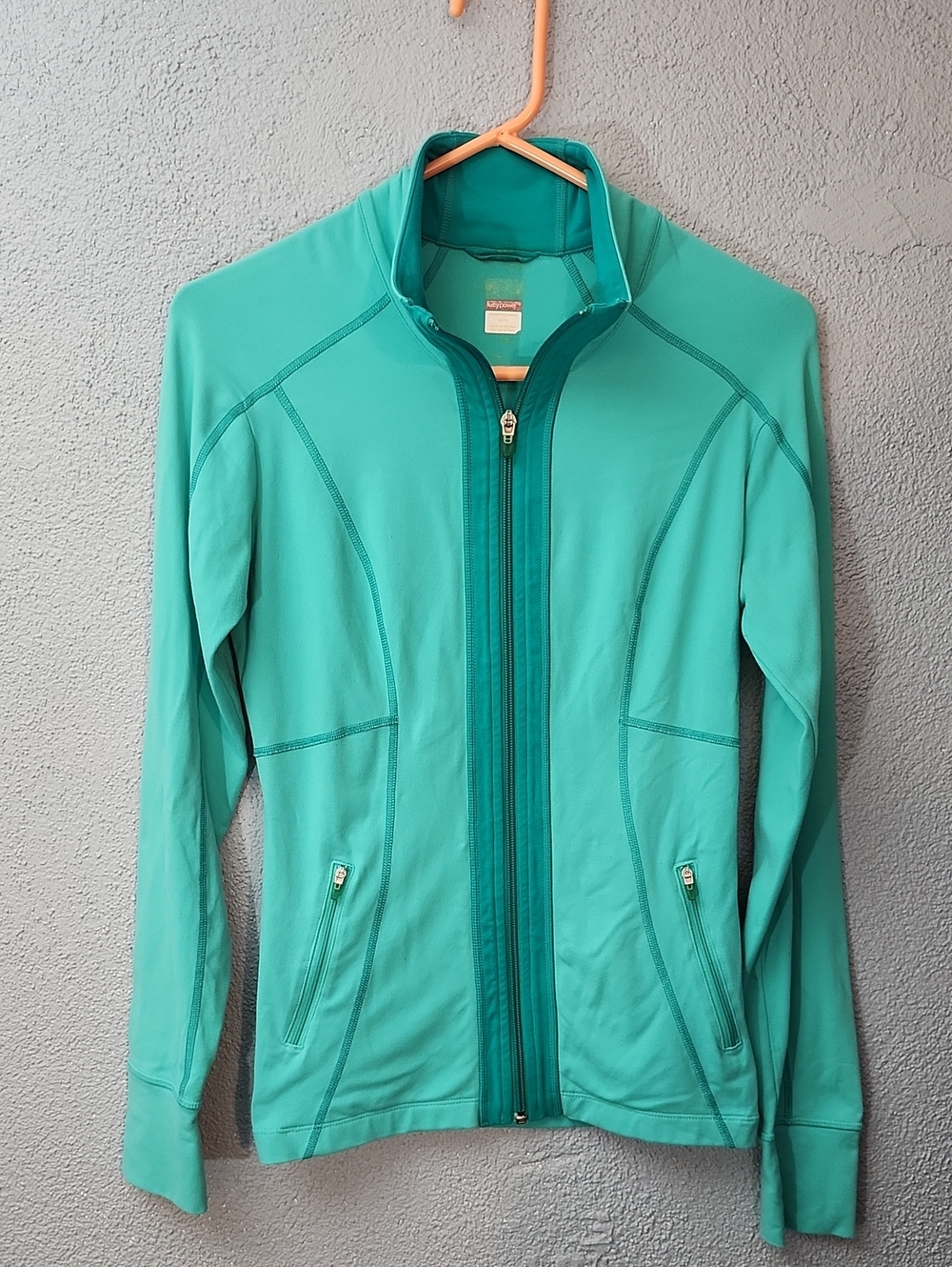 Teal Women's Full-Zip Active Wear Jacket